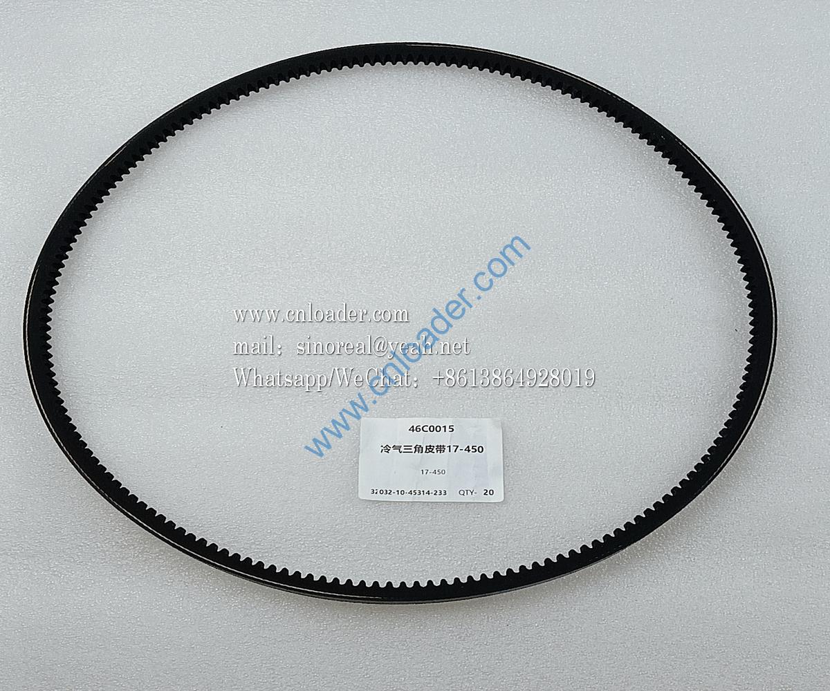 Air conditioning V-belt 17-450 46C0015