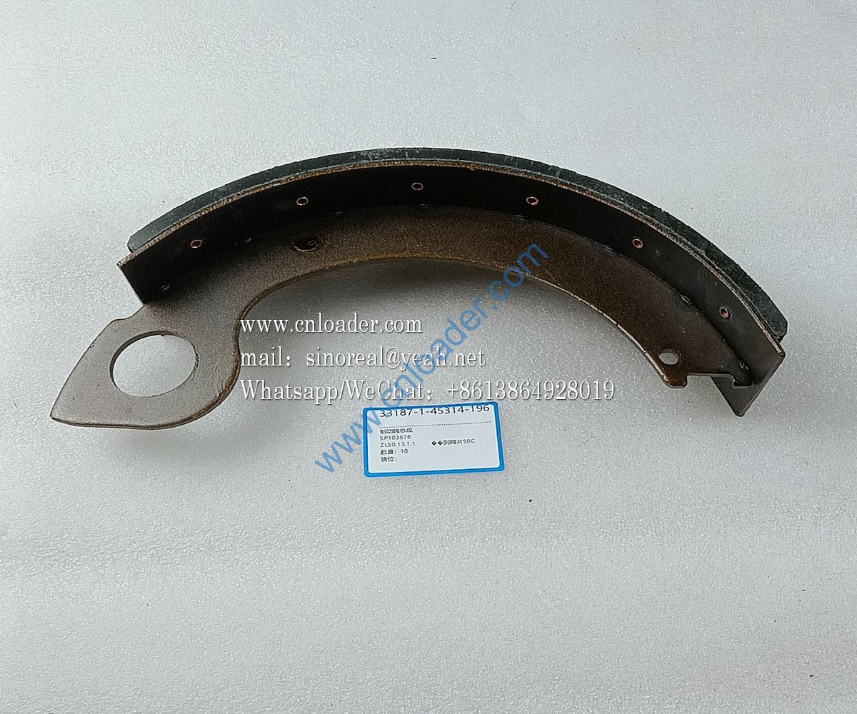 Brake shoe SP103678 ZL50.13.1.1