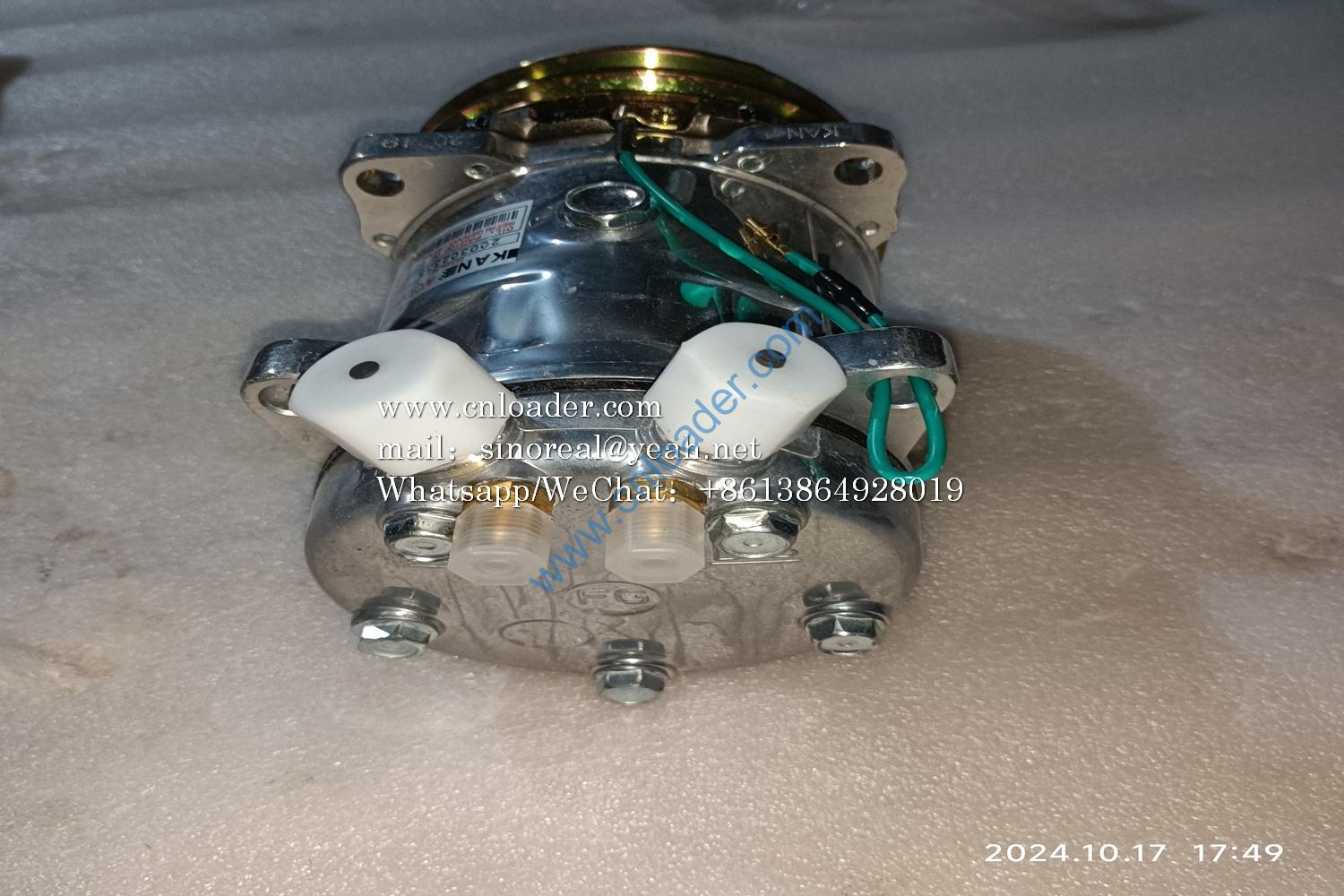 Air conditioning compressor 4130000420 SE5H14 - Image 2