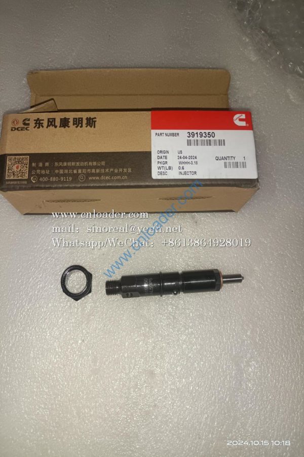 Injector with sealing gasket assembly A3919350 4110000555124