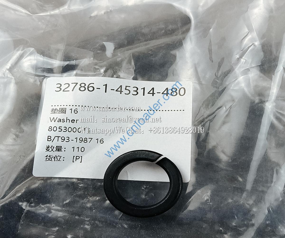 XCMG part Washer 16 805300011 GB/T93-1987