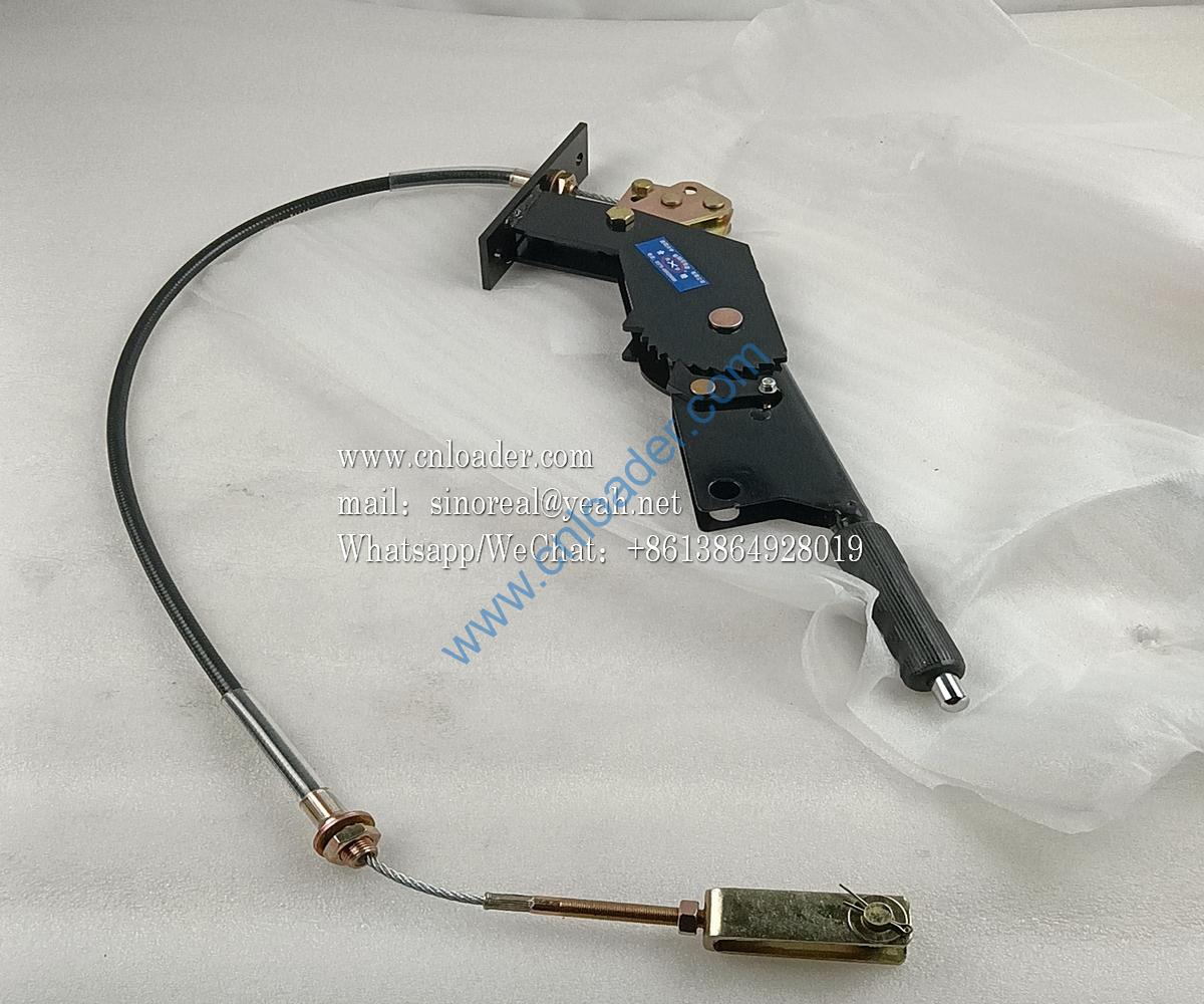 XCMG parts Handbrake controller XY114X 800307634