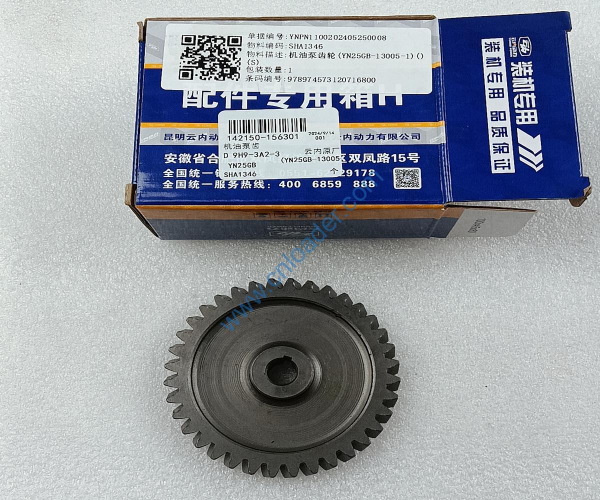 YUNNEI engine part oil pump gear SHA1346 YN25GB-13005-1