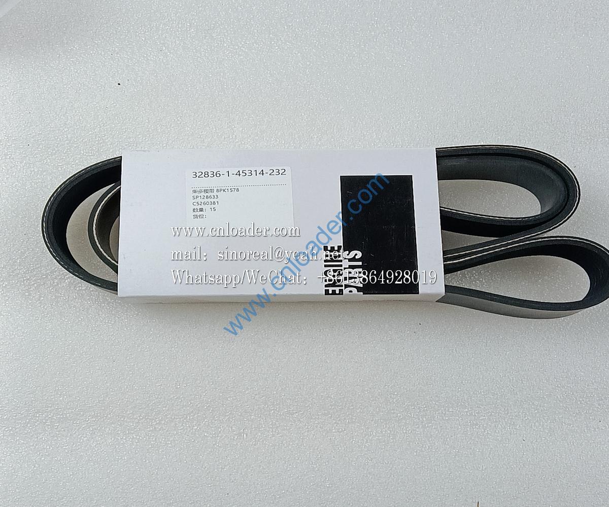 Multi-V belt 8PK1578 SP128633 C5260381 - Image 2