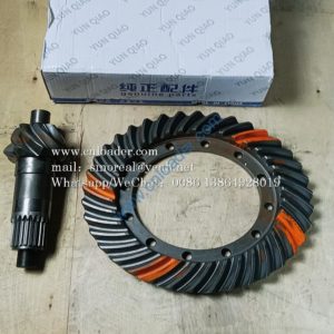 SDLG part Front driving and driven spiral bevel gear 2907000045 290700029 21909003501