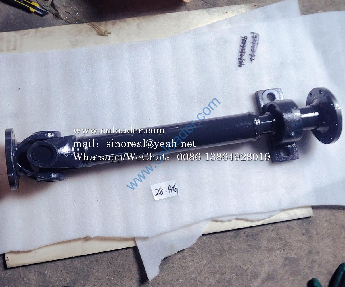 Front drive shaft and support assembly 41C0120