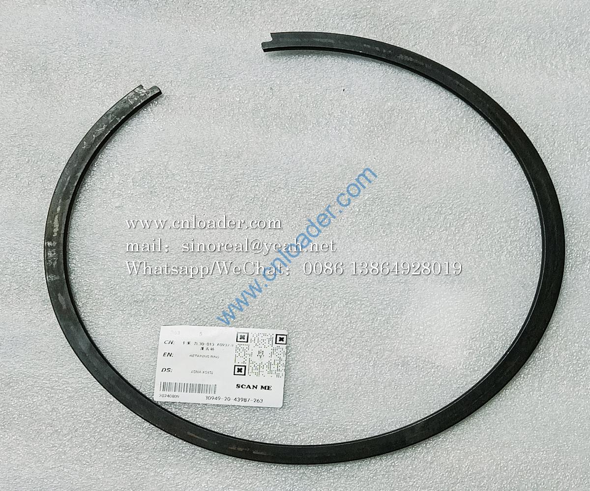 XGMA part XG932Ⅱ clamp ring 57A0081 ZL30-013