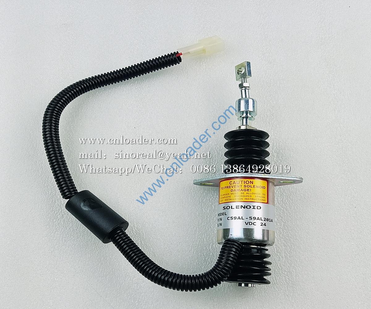 Stop solenoid C59AL-59AL201 A