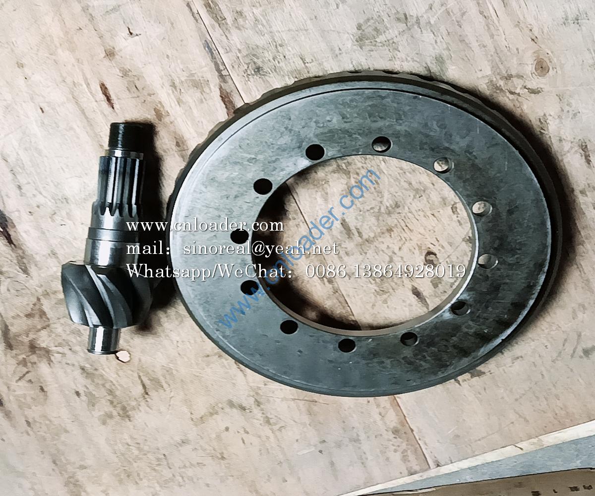 LONKING part 50C front axle spiral bevel gear LG853.04.01.02-009 LG853.04.01.02-010 36403100089 36403100090 - Image 2