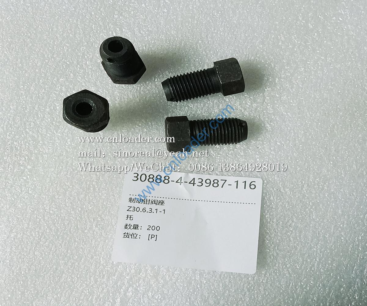 Brake caliper valve seat Z30.6.3.1-1