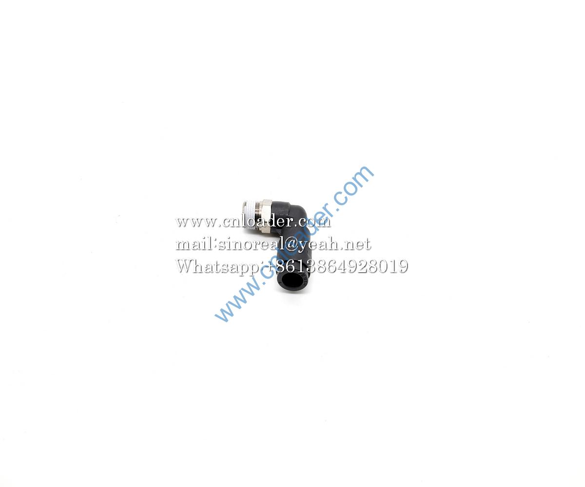 SANY parts 60195463 threaded connector QSL-V0-1/8-6