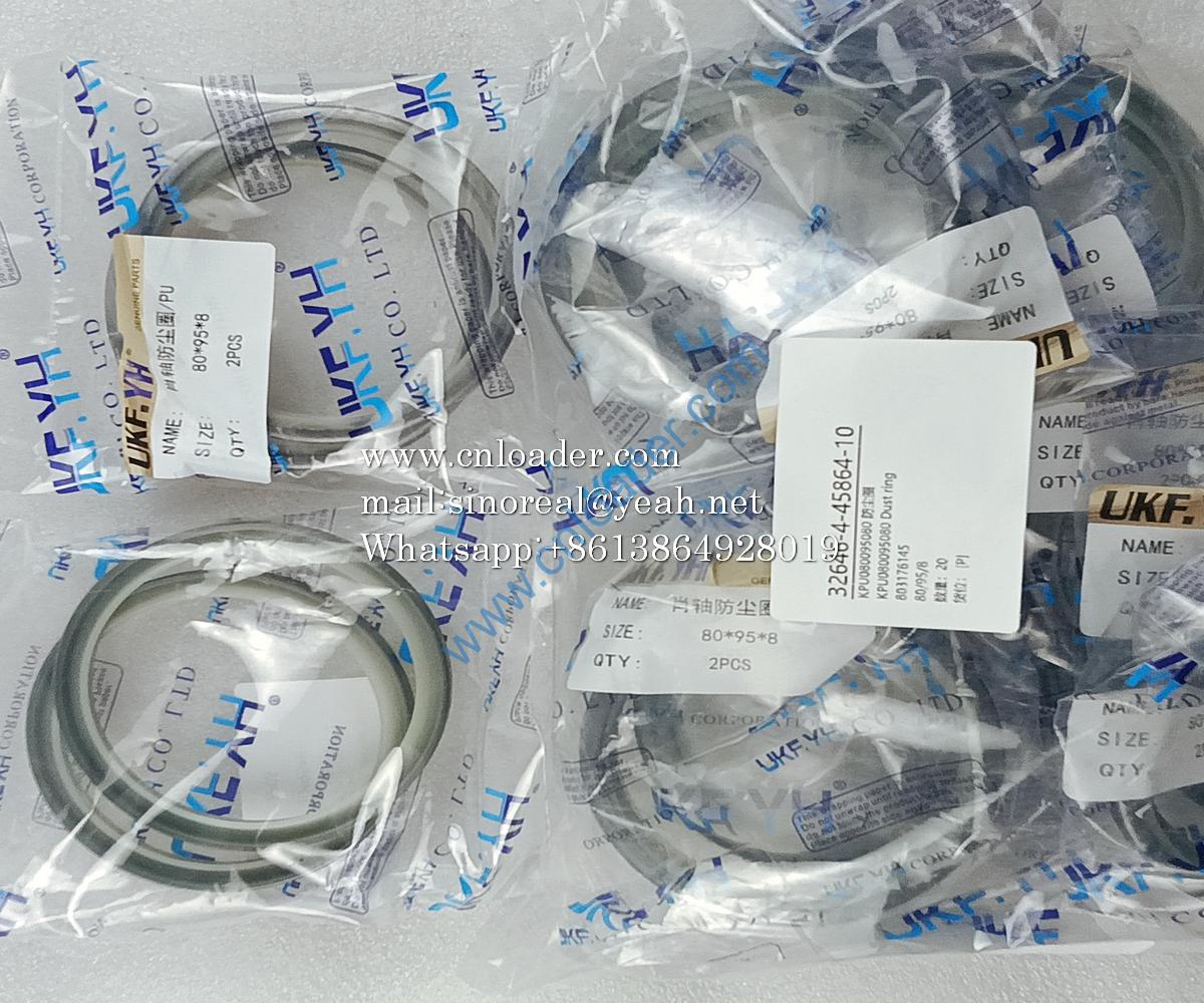 XCMG parts KPU080095080 dust ring 803176145