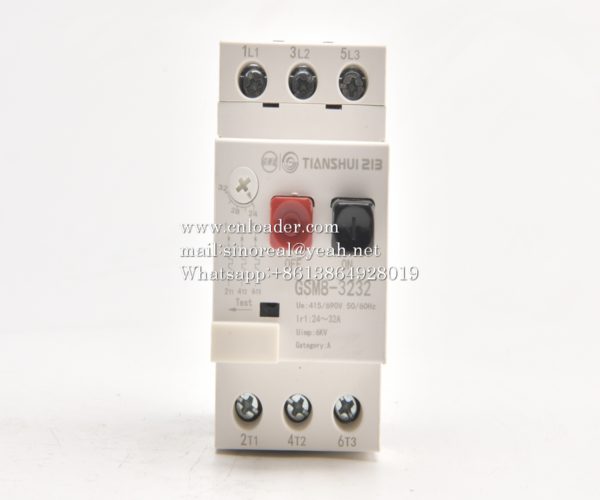 SANY parts 60203594 Motor protection circuit breaker (24～32)-A1