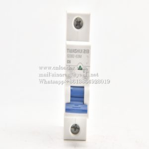 SANY parts 60203601 Miniature circuit breaker GSB2-63/1 C6