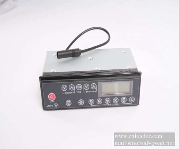 SANY parts 60205002 Radio SJ184×56-24VQ/SY015024