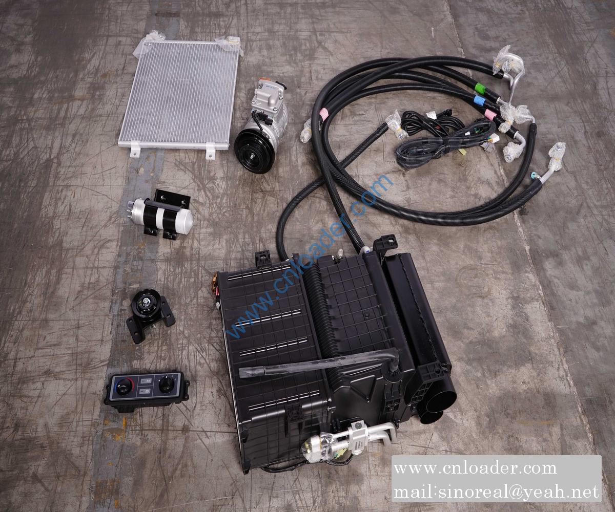 SANY parts 60213361 air conditioning assembly SY55C-DS330